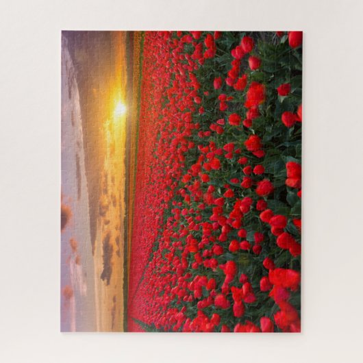 Blumen | Botanischer Garten Holland Puzzle (Vertikal)