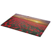 Blumen | Botanischer Garten Holland Schneidebrett (Ecke)