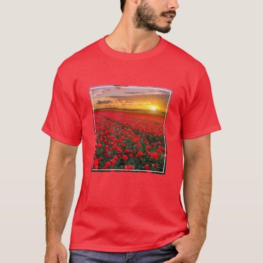 Blumen | Botanischer Garten Holland T-Shirt (Vorderseite)