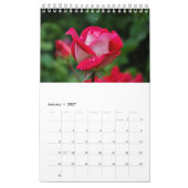 Blumen Botanischer Garten Illustrations Kalender (Jan 2027)
