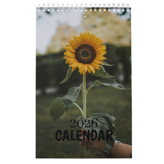 Blumen Botanischer Garten Illustrations Kalender (Titelbild)