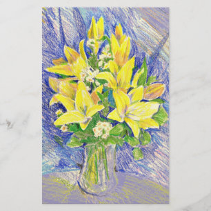 Blumen Briefpapier