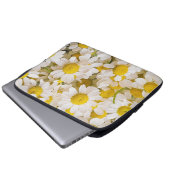 Blumen | Bündel von Chamomiles Laptopschutzhülle (Vorne Knopf)