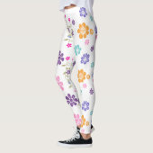 Blumen Bunte Trending Design Leggings (Links)