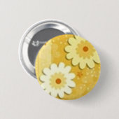 Blumen Button (Vorne & Hinten)