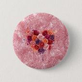 Blumen Button (Vorderseite)