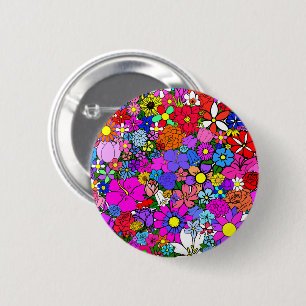 Blumen Button