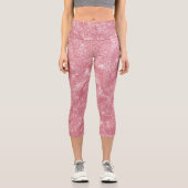 Blumen Capri Leggings (Vorderseite)