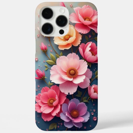 Blumen Case-Mate iPhone hülle (Rückseite)