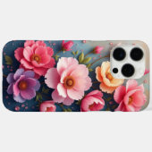 Blumen Case-Mate iPhone hülle (Rückseite (Horizontal))