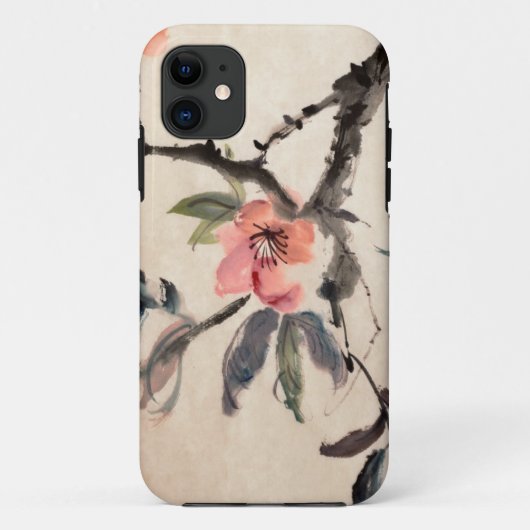 Blumen Case-Mate iPhone Hülle (Rückseite)