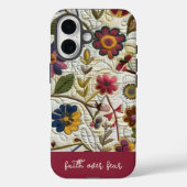 Blumen Case-Mate iPhone Hülle (Rückseite)