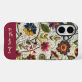Blumen Case-Mate iPhone Hülle (Rückseite (Horizontal))