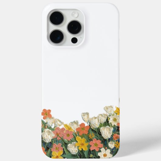 Blumen Case-Mate iPhone Hülle (Rückseite)