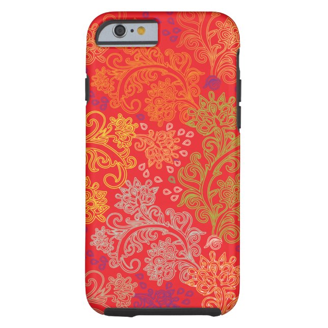 Blumen Case-Mate iPhone Hülle (Rückseite)