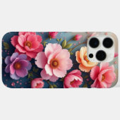 Blumen Case-Mate iPhone Hülle (Rückseite (Horizontal))