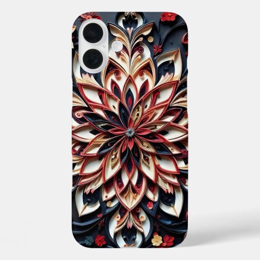 Blumen Case-Mate iPhone hülle (Rückseite)