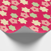 Blumen-Charm-Muster Geschenkpapier (Ecke)