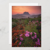 Blumen | Chiang Dao, Chiang Mai, Thailand Dankeskarte (Vorne/Hinten)