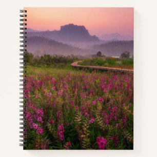 Blumen Chiang Dao, Chiang Mai, Thailand Notizblock
