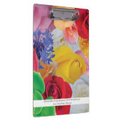 Blumen-Collage, für Direktion - Klemmbrett (Rechts)