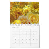 Blumen Collage Kalender (Mär 2027)