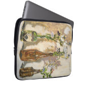 Blumen-Computer-Kasten Laptopschutzhülle (Vorne Rechts)