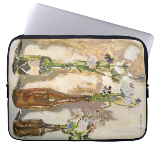 Blumen-Computer-Kasten Laptopschutzhülle (Vorderseite)