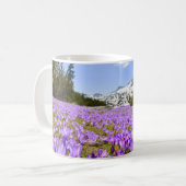 Blumen | Crocus Pirin Mountain Park Bulgarien Kaffeetasse (Vorderseite Links)