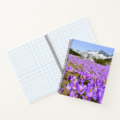 Blumen | Crocus Pirin Mountain Park Bulgarien Notizblock (Innenseite)