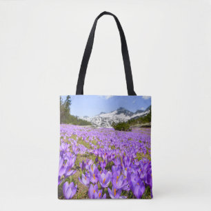 Blumen Crocus Pirin Mountain Park Bulgarien Tasche