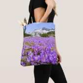 Blumen | Crocus Pirin Mountain Park Bulgarien Tasche (Von Nahem)