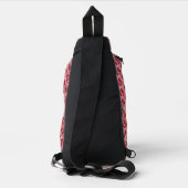 Blumen Crossbody Bag (Rückseite)