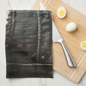 Blumen | Daisy in Jeans Pocket Geschirrtuch (Viertel Falte)