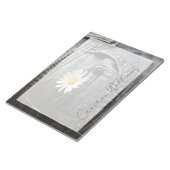 Blumen | Daisy in Jeans Pocket Notizblock (angewinkelt)