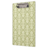 Blumen-Damask-Tapete Klemmbrett (Links)