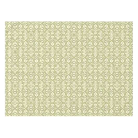 Blumen-Damask-Tapete Tischdecke (Vorderseite (Horizontal))