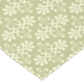 Blumen-Damask-Tapete Tischdecke (Schrägansicht)