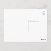 Blumen Danke, dass Sie die gelbe Sonnenblumenblume Postkarte (Rückseite)