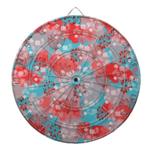 Blumen Dartscheibe