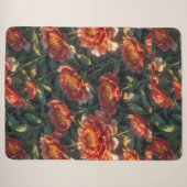 Blumen-Decke Sherpadecke (Vorderseite (Horizontal))