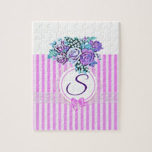 Blumen Dekoratives Puzzle