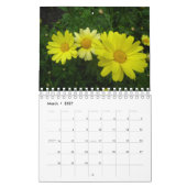 Blumen dem Kalender in der Blüten-2012 (Mär 2027)