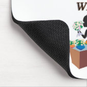 BLUMEN DER SCHULESECRETARYDESERVE MOUSEPAD (Ecke)