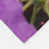 Blumen der süßen Erbse in der Blüte Fleecedecke (Ecke)