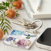 Blumen des Frühlinges Schlüsselanhänger (Vorderseite rechts)