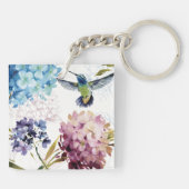 Blumen des Frühlinges Schlüsselanhänger (Rückseite)