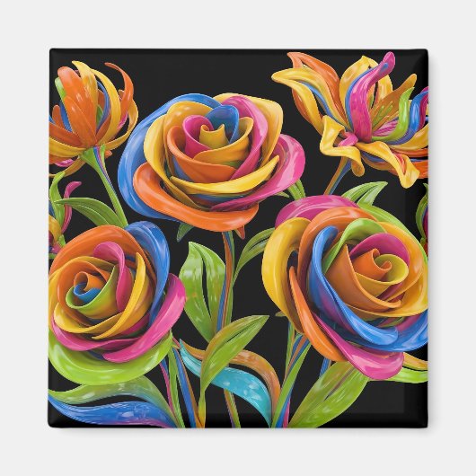 Blumen des Geistes Magnet (Vorne)