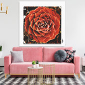 Blumen des Lebens Leinwanddruck (Insitu (Wohnzimmer))