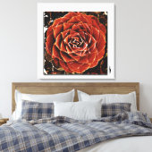 Blumen des Lebens Leinwanddruck (Insitu (Schlafzimmer))